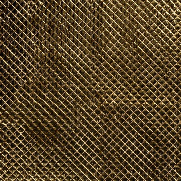 Stepped Lining fabric Gold shiny 