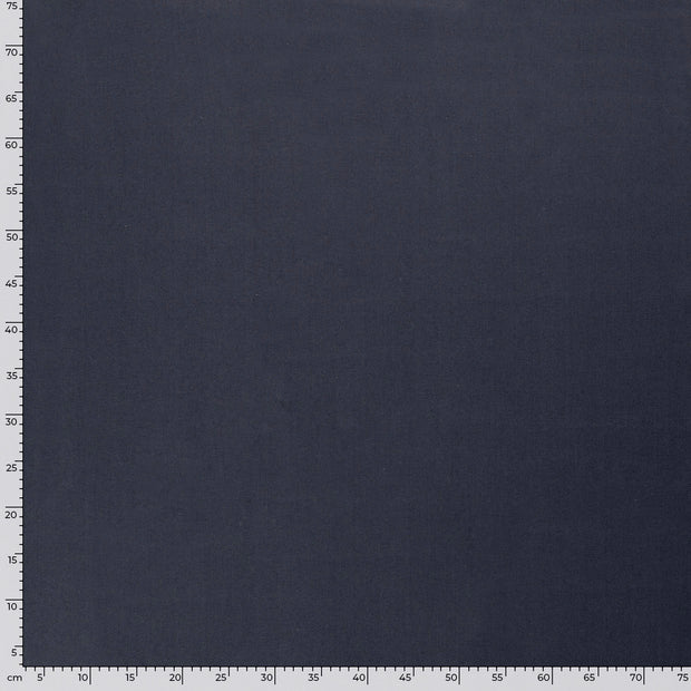 Canvas fabric Unicolour Steel Blue