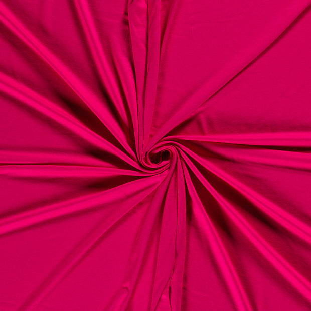 Jersey de Viscose tissu Fuchsia 