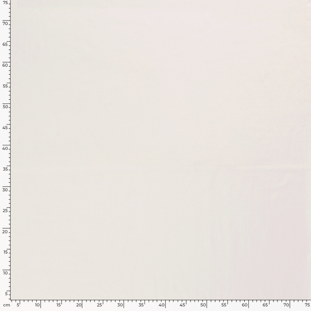 Jersey de Coton tissu Unicolore Blanc cassé