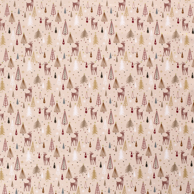 Cotton Poplin fabric Pink 