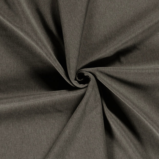Softshell fabric Dark Grey backed 