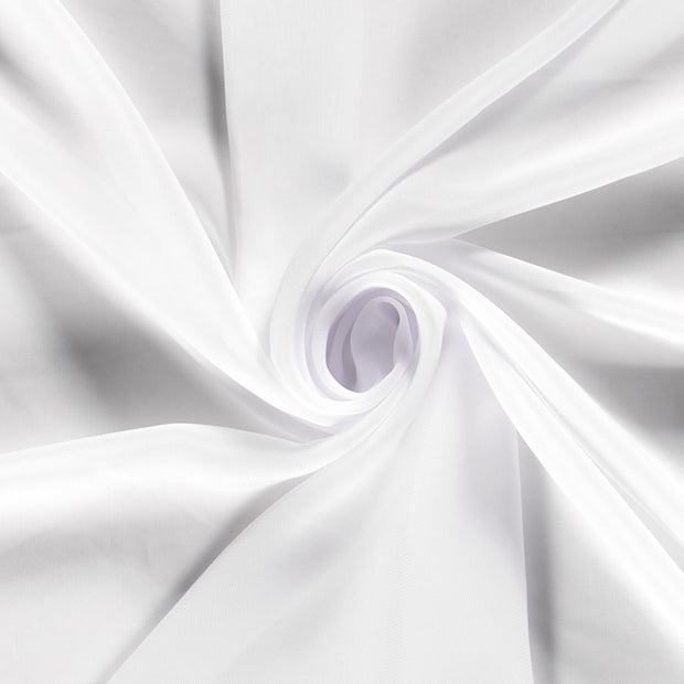 Chiffon fabric Unicolour Optical White