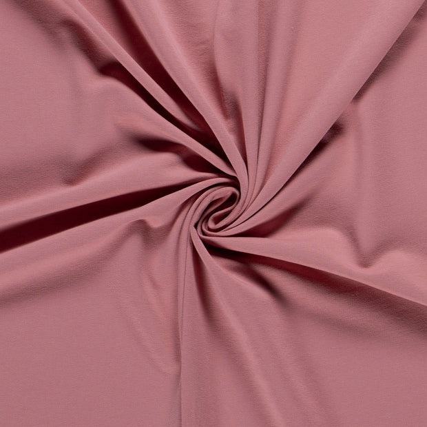 French Terry fabric Unicolour Old Pink