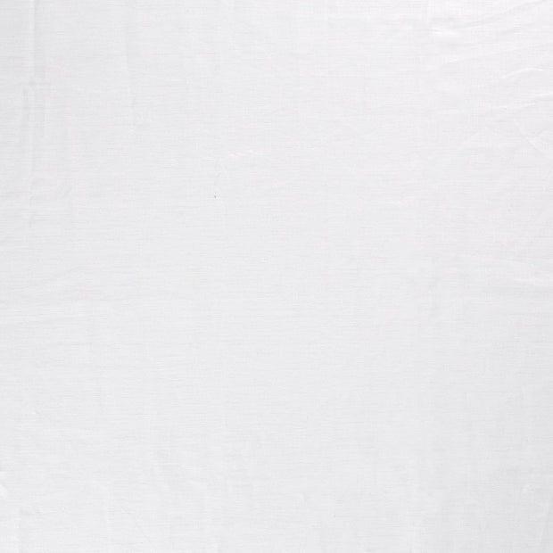 Pure linen fabric Optical White matte 
