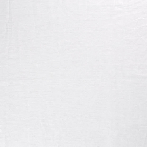 Linen fabric Optical White matte 