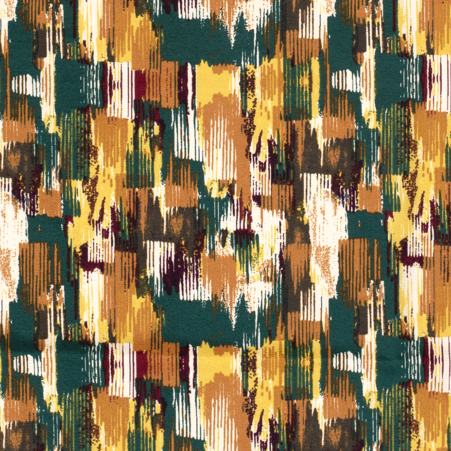 Quattro Stretch fabric Abstract Dark Green | Wholesale