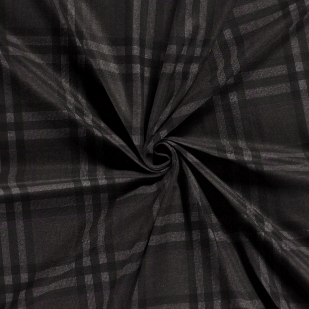 Punta di Roma fabric Carbon brushed 