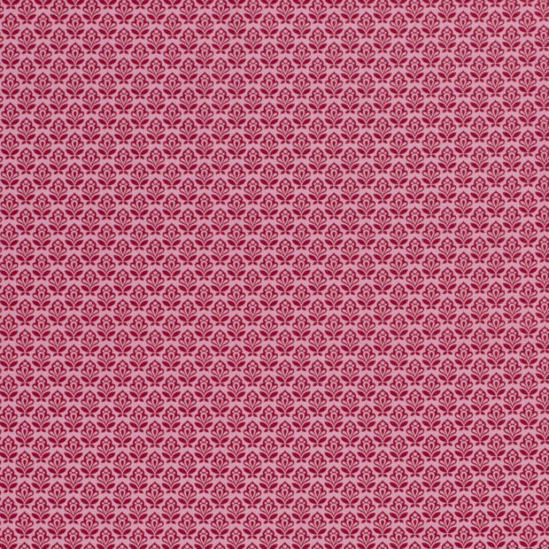 Cotton Poplin fabric Millefleurs Light Pink