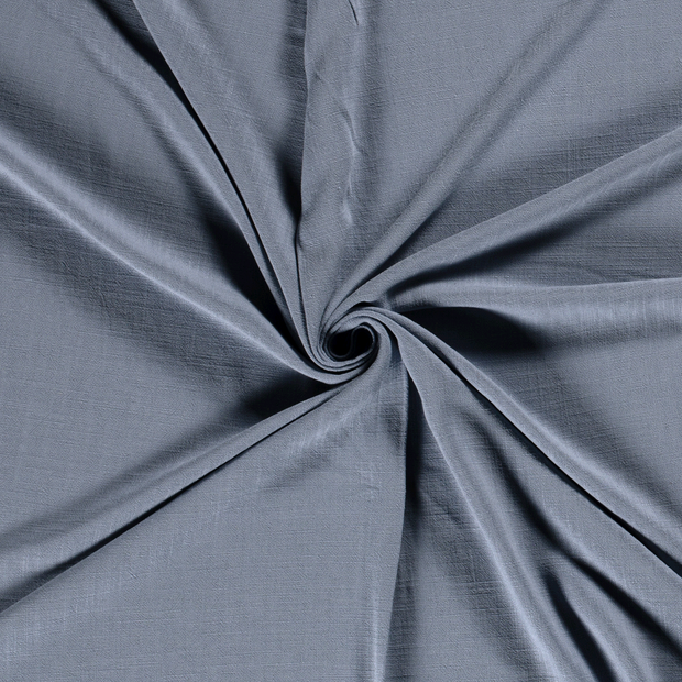 Woven Viscose Linen fabric Baby Blue slub 