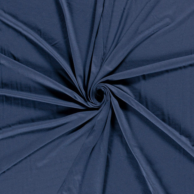 Jersey de Viscose tissu Indigo 