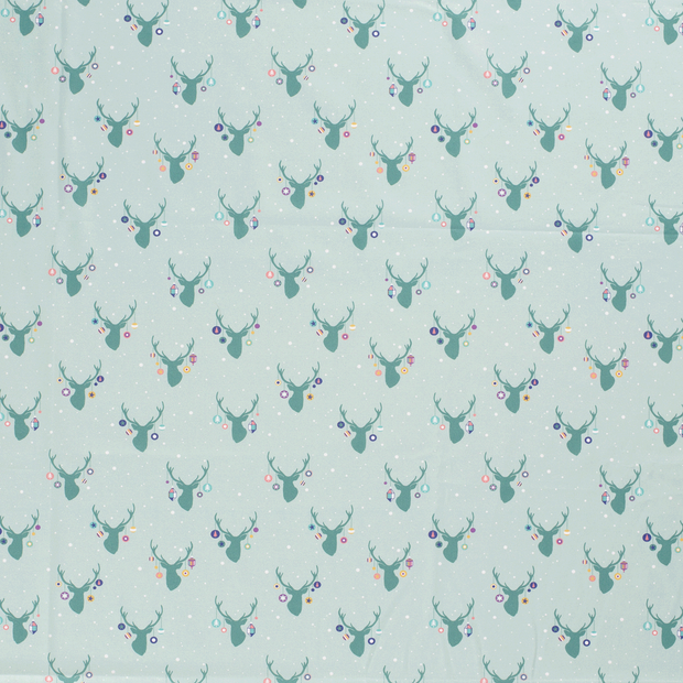 Cotton Poplin fabric Mint 