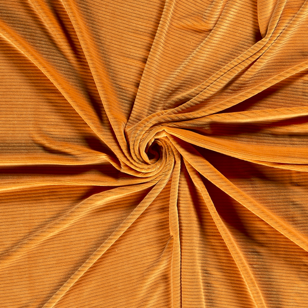 Velvet fabric Oker 
