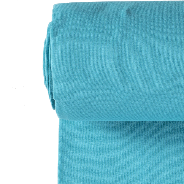 Cuff fabric Unicolour Turquoise