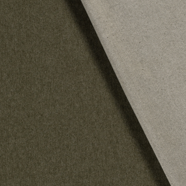 Denim Stretch fabric Unicolour pre-washed 
