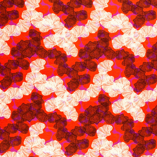 Jersey de Viscose tissu Fuchsia mat 