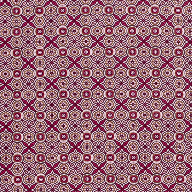 Cotton Poplin fabric Abstract Pink