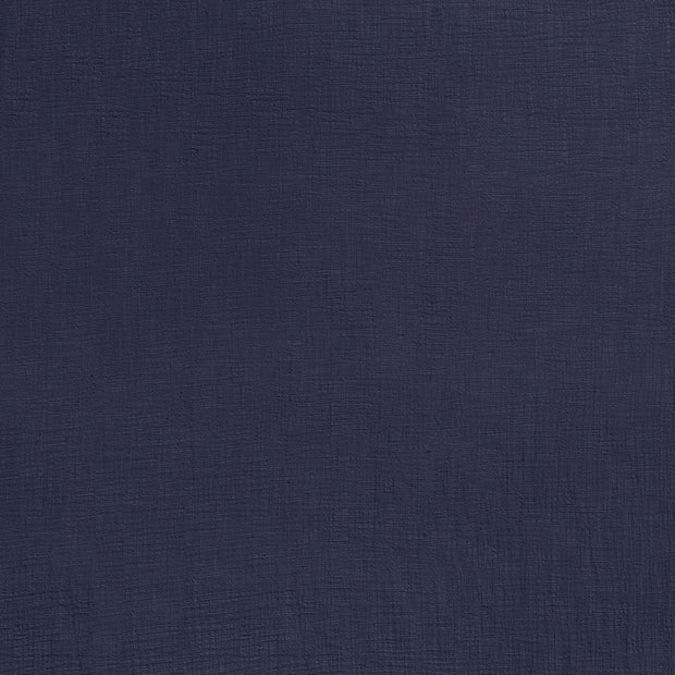 Muslin fabric Steel Blue matte 