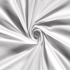 Jersey de Coton Unicolore Blanc optique