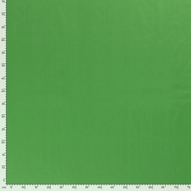 Cotton Poplin fabric Unicolour Green