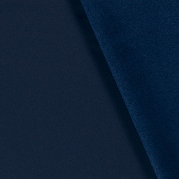 Softshell tissu Unicolore Bleu Marine