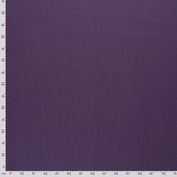 Viscose Twill fabric Unicolour Purple