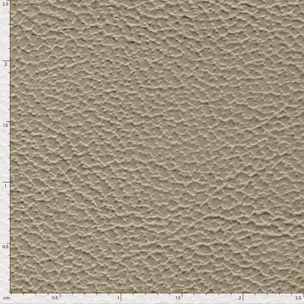 Artificial Leather fabric Unicolour Beige