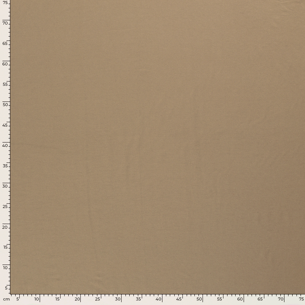 Bamboo Jersey fabric Unicolour Camel