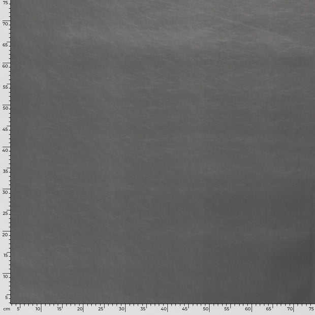 Artificial Leather fabric Unicolour Grey