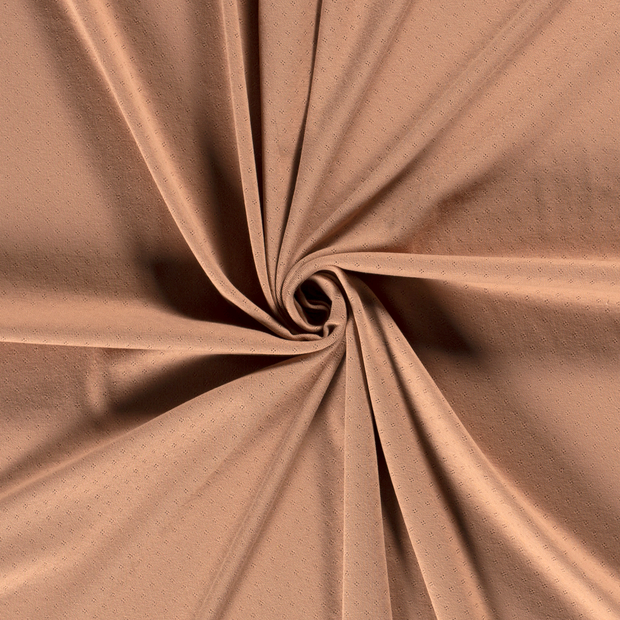 Pinpoint fabric Coral 
