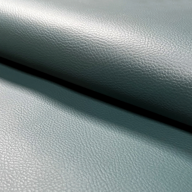 Artificial Leather fabric Unicolour Petrol