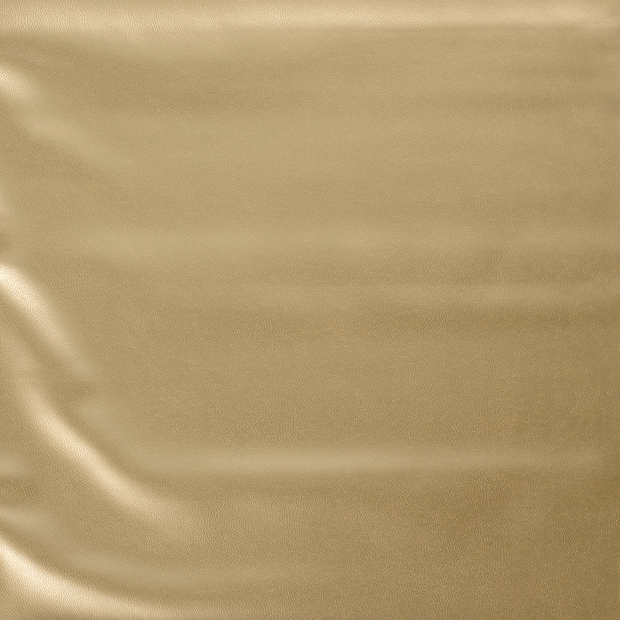 Artificial Leather fabric Gold texturized 