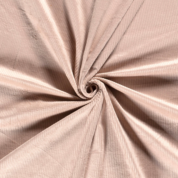 Jumbo Corduroy Stretch 6w tela Rosa antiguo 