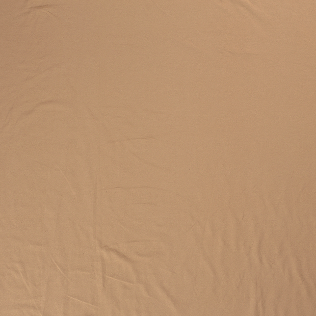 Jersey fabric Nutmeg soft 