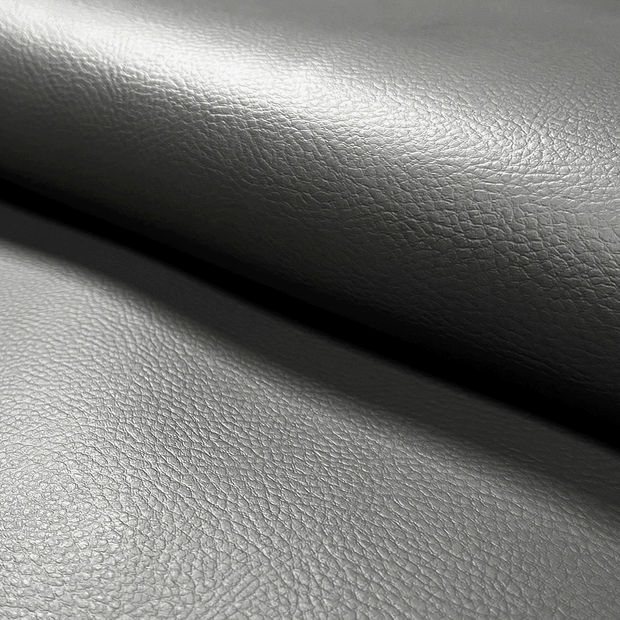 Artificial Leather fabric Unicolour Dark Grey