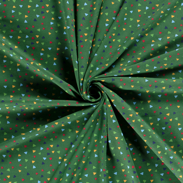 Baumwolle Jersey fabrik Grün bedruckt 