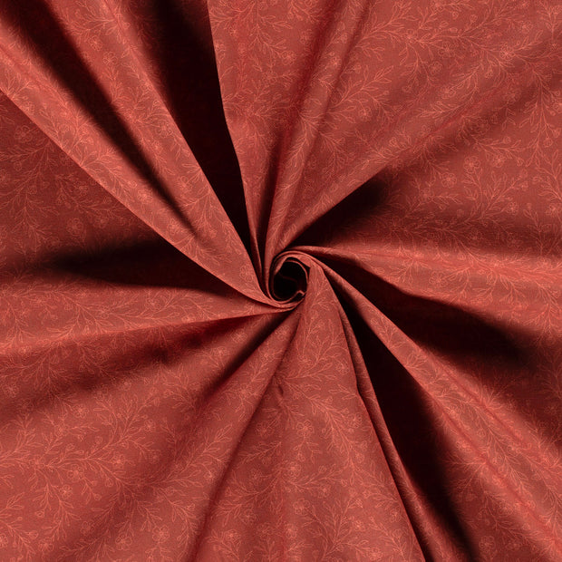 Panama tissu Bois Rouge imprimé 