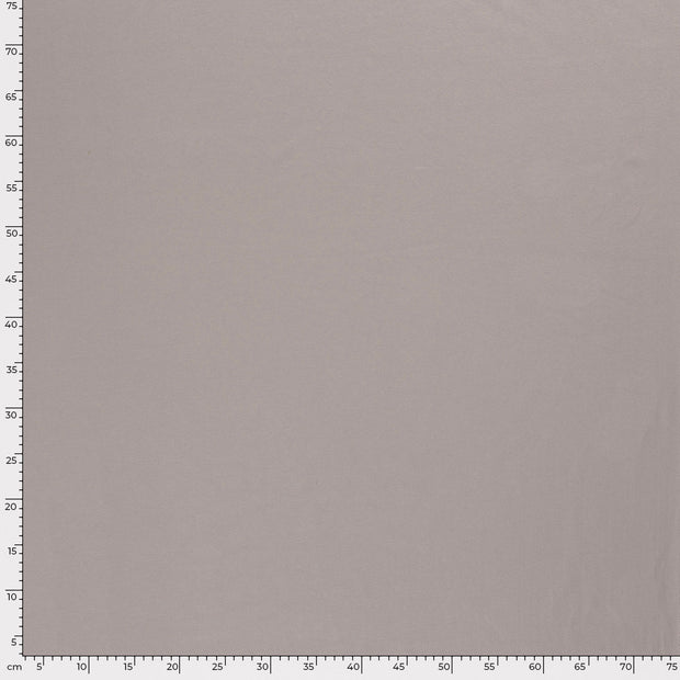 French Terry fabric Unicolour Grey