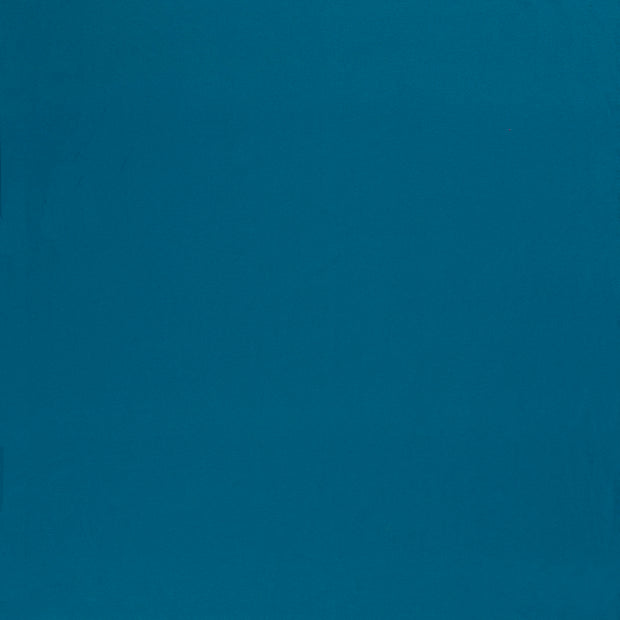 Algodón Jerséis tela Azul pavo real 