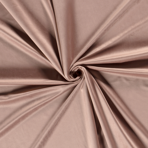 Velvet fabric Old Pink 