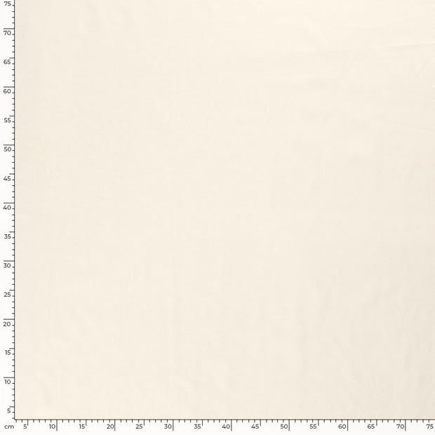 Cotton Poplin fabric Unicolour Off White