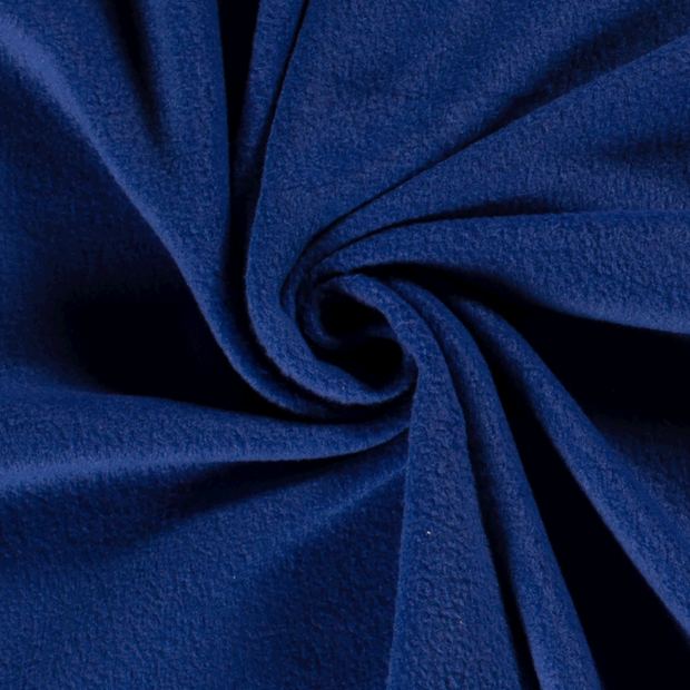 Polar Fleece fabric Unicolour Cobalt