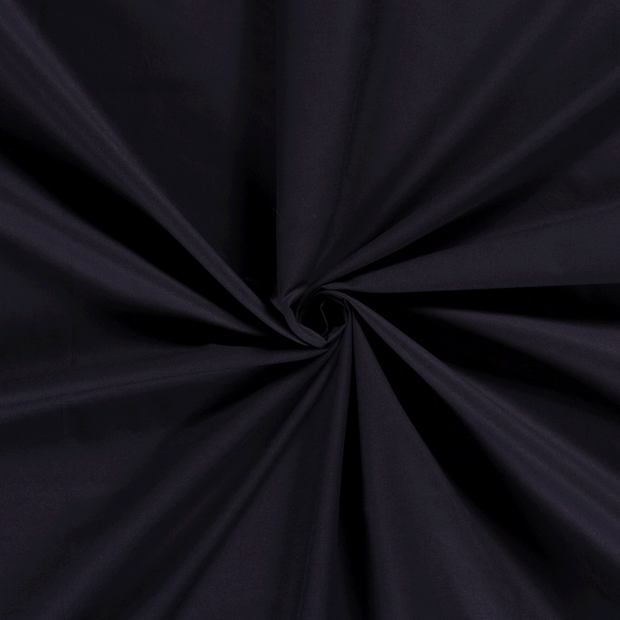 Cotton Poplin fabric Navy 