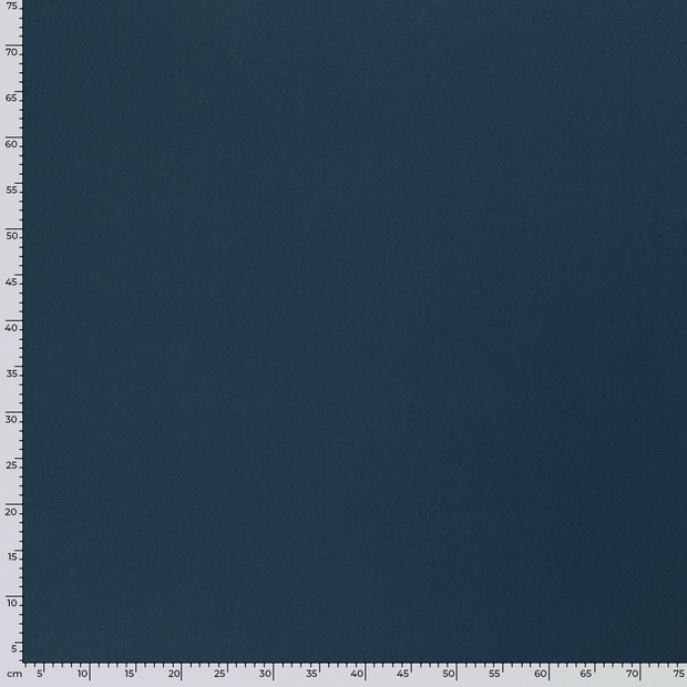 Gabardine tissu Unicolore Bleu acier