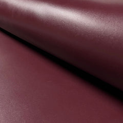 Imitation cuir Unicolore Bordeaux