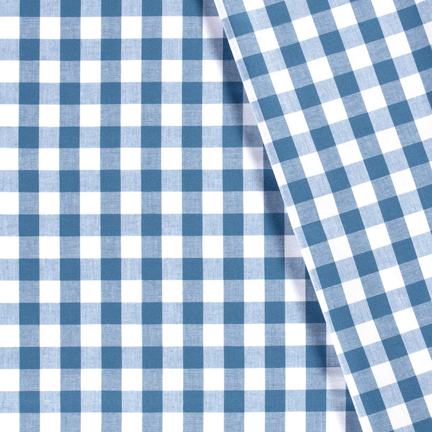 Cotton Poplin Yarn Dyed fabric Checks 