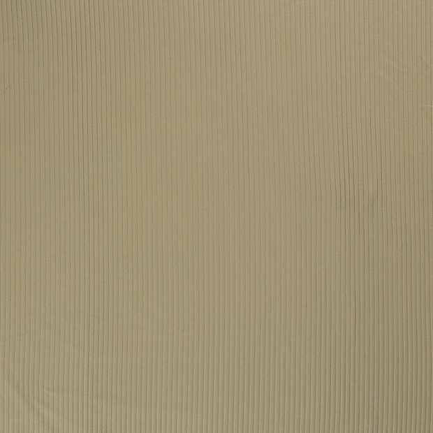Rib Jersey tissu Vert Olive doux 