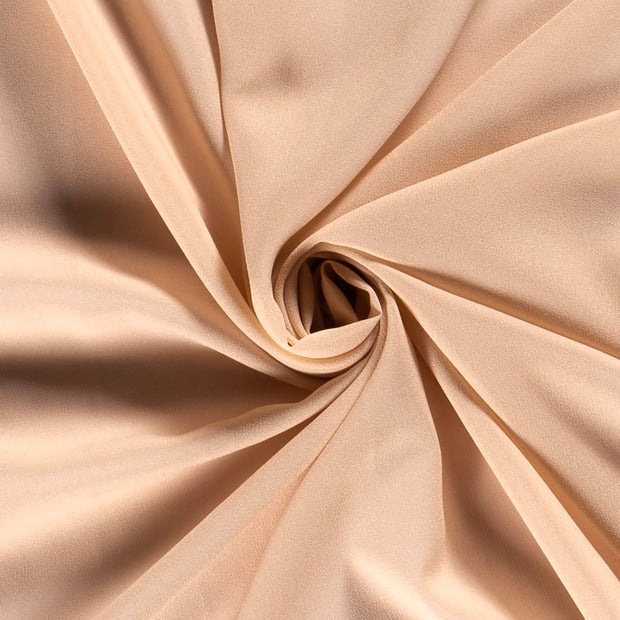 Crêpe Georgette fabric Unicolour Salmon