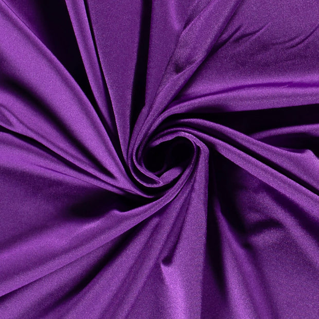 Jersey Maillot de Bain tissu Unicolore Pourpre