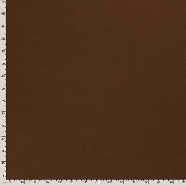 Cotton Jersey fabric Unicolour Brown